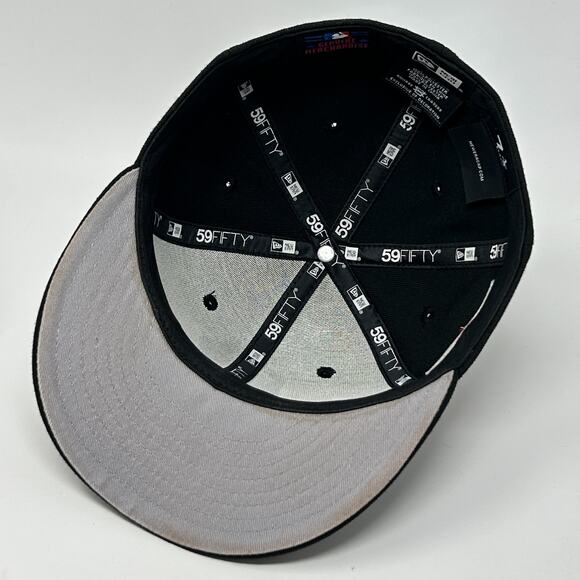 San Francisco Giants Japan Flag Hat Baseball Cap New Era MLB Black Fitted 7 1/4 - Picture 4 of 10